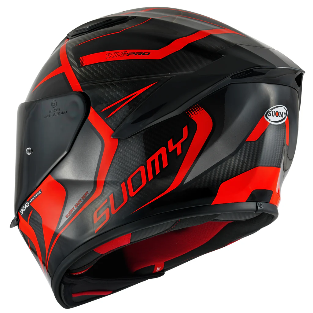 Suomy TX-Pro Carbon Helmet - Advance Red