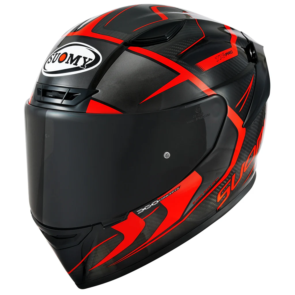 Suomy TX-Pro Carbon Helmet - Advance Red