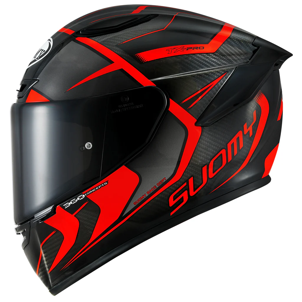Suomy TX-Pro Carbon Helmet - Advance Red
