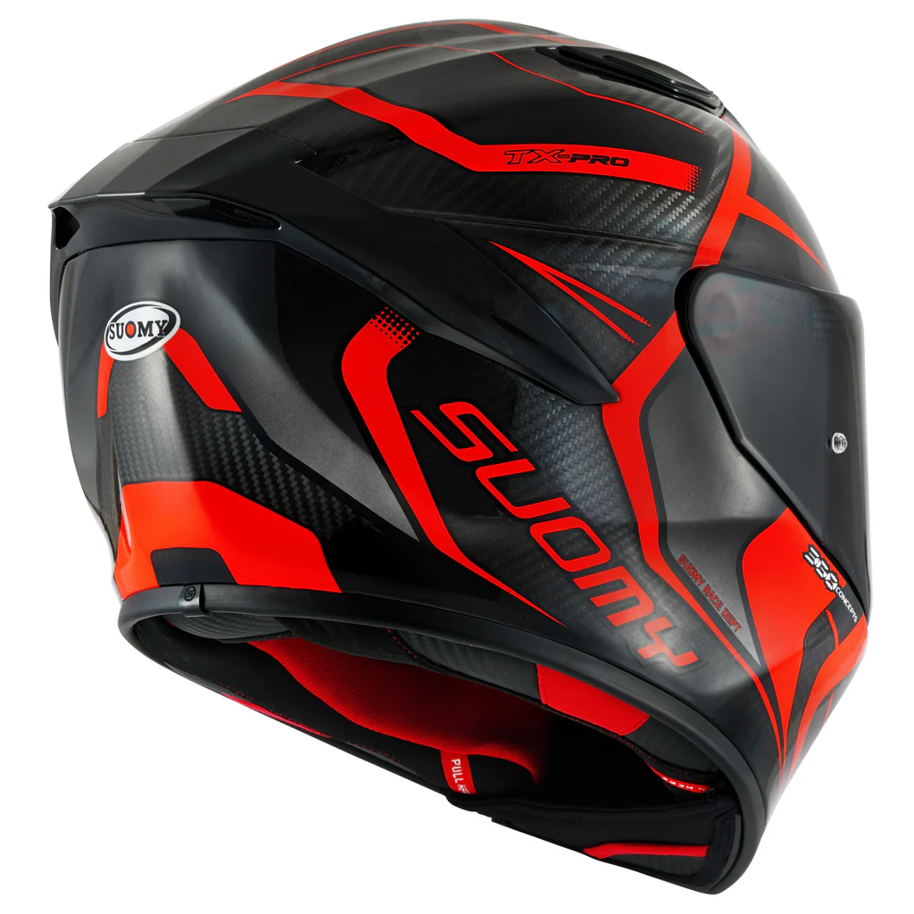 Suomy TX-Pro Carbon Helmet - Advance Red