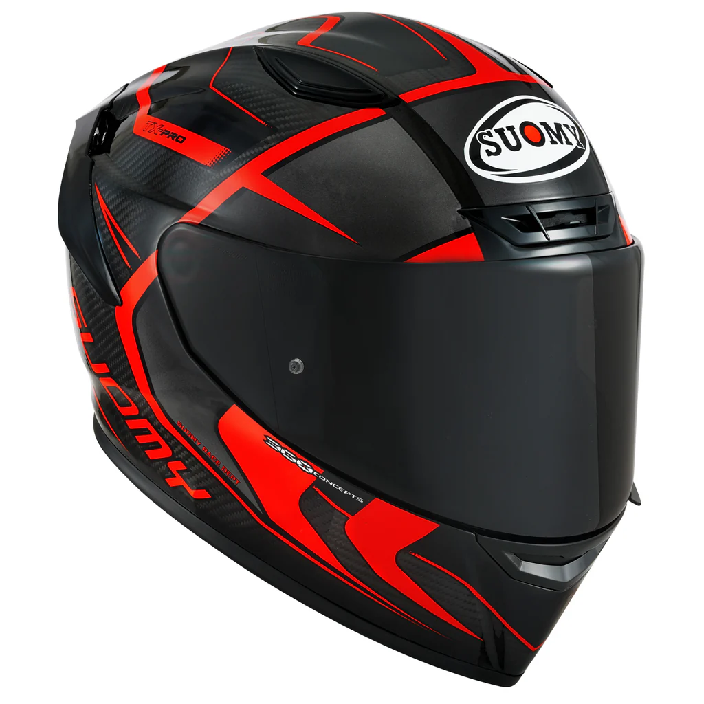 Suomy TX-Pro Carbon Helmet - Advance Red