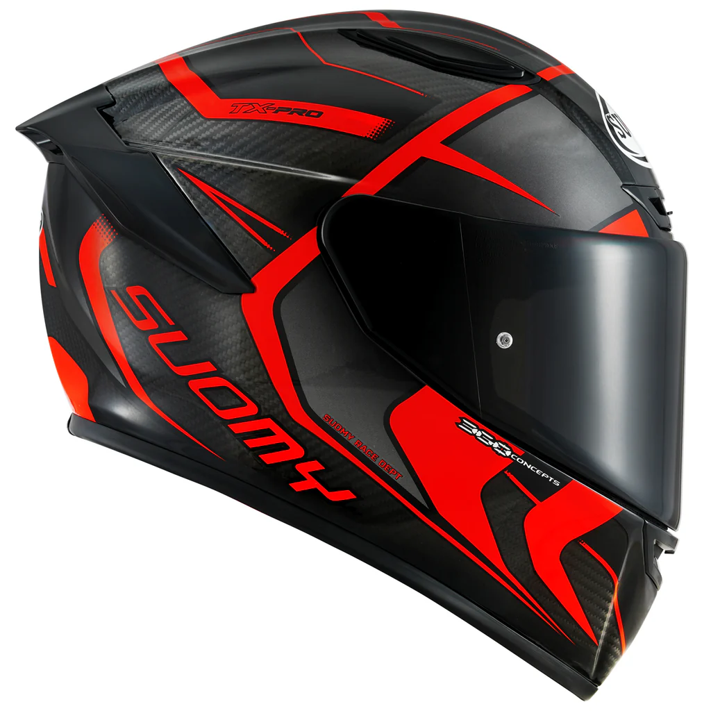 Suomy TX-Pro Carbon Helmet - Advance Red