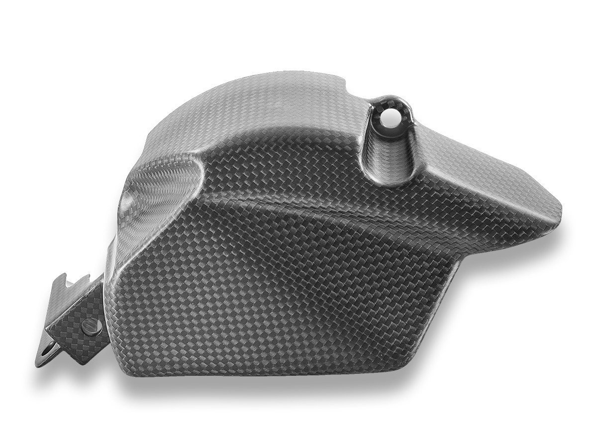 2025+ Panigale V4/Streetfighter V4 Carbon Fiber Front Sprocket Cover, Matte - CRB215O DBK