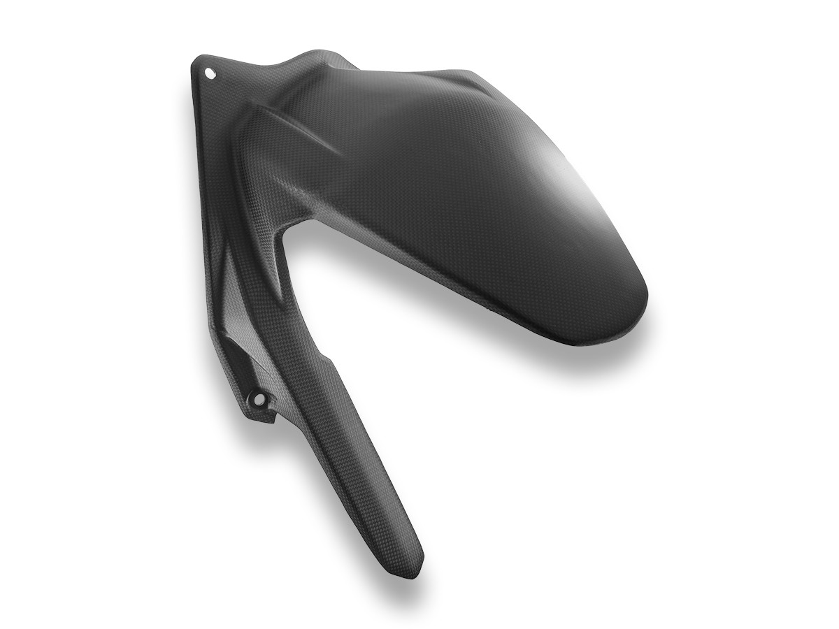 2025+ Panigale V4/Streetfighter V4 Carbon Fiber Rear Wheel Hugger/Fender, Glossy or Matte - CRB228 DBK