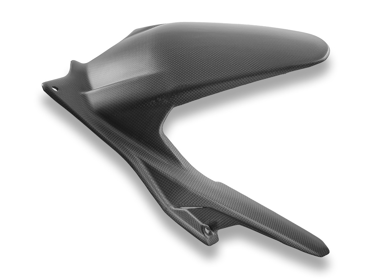 2025+ Panigale V4/Streetfighter V4 Carbon Fiber Rear Wheel Hugger/Fender, Glossy or Matte - CRB228 DBK