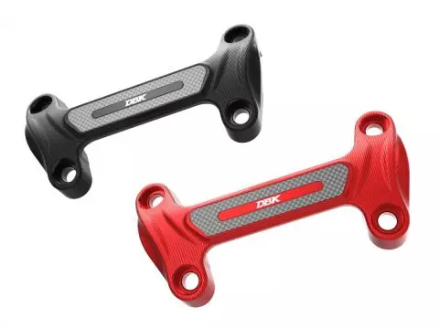DBK Billet & Carbon Fiber Handlebar Top Clamp - Ducati V2 Series | BM23
