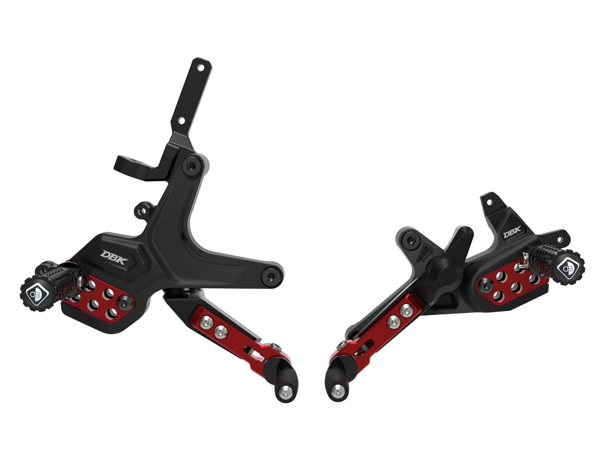 2025/26 Ducati Streetfighter V2 Adjustable Rearsets -PRSFV202 DBK