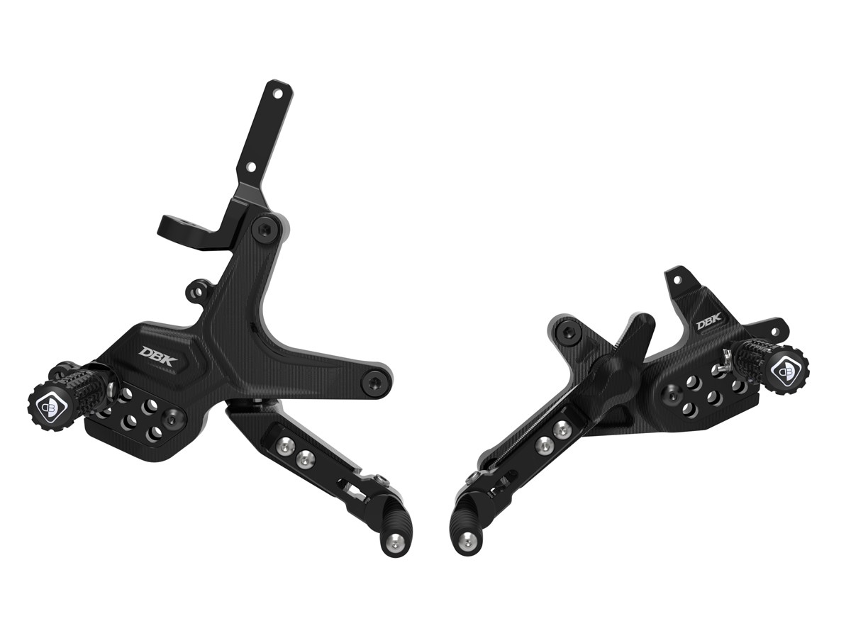 2025/26 Ducati Streetfighter V2 Adjustable Rearsets -PRSFV202 DBK