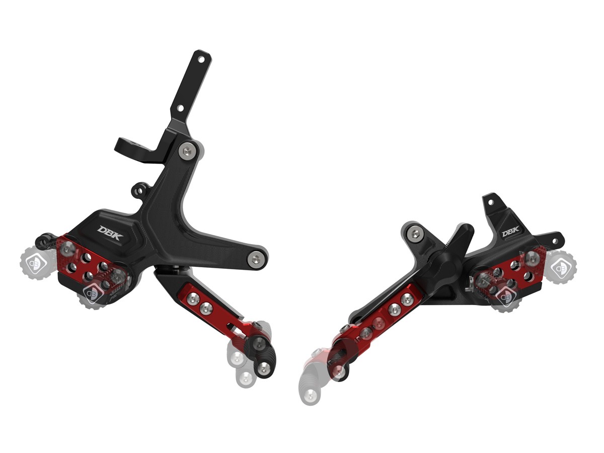 2025/26 Ducati Streetfighter V2 Adjustable Rearsets -PRSFV202 DBK - Image 5