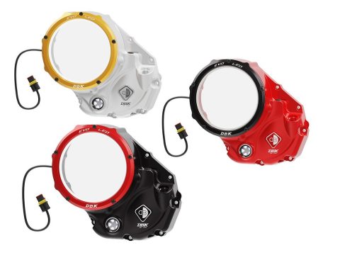 Diavel 1260/XDiavel/Multistrada 1200/1260 LED Clear Clutch Cover - CCDVL06 DBK/Ducabike