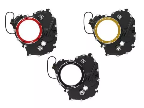 2025 Panigale V2/Streetfighter V2/Multistrada V2 LED Clear Clutch Cover - DBK