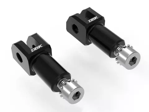 Aprilia RSV4/RS660/Tuono Foot Peg Adapters - KAPM24D DBK