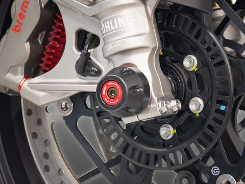 Aprilia RSV4/Tuono V4 Front Axle Slider - PFAN13 DBK