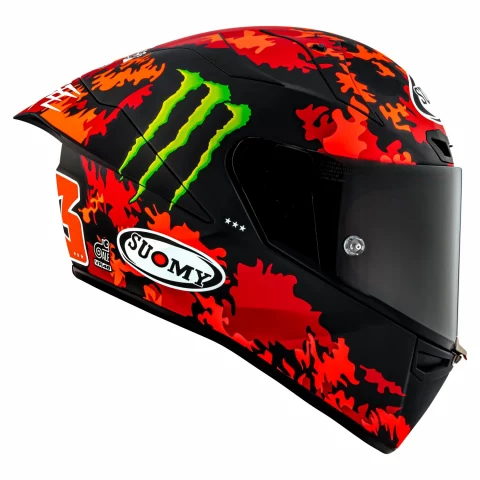 Suomy S1-XR GP Bagnaia MONSTER 2025 Replica Helmet