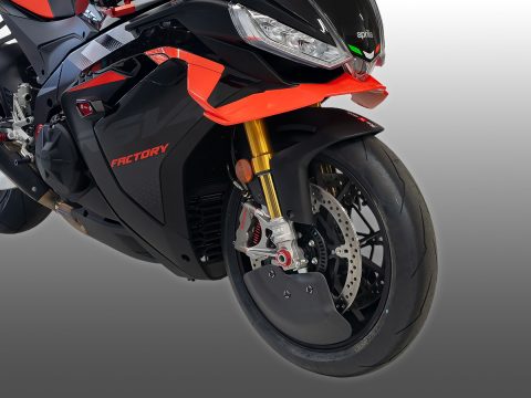 Aprilia RSV4 Carbon Fiber Front Wheel Deflectors - DBK