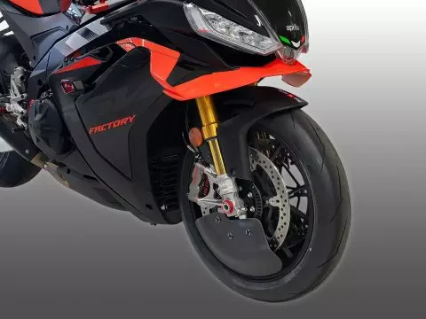 Aprilia RSV4 Carbon Fiber Front Wheel Deflectors - DBK