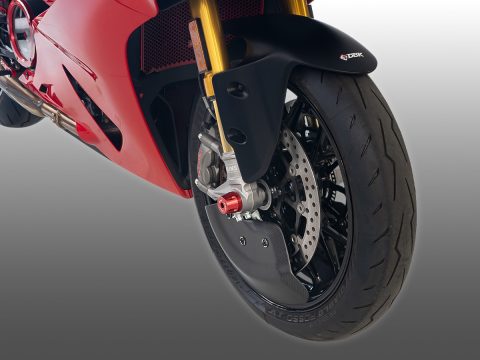 Ducati Carbon Fiber Front Wheel Deflectors - DBK